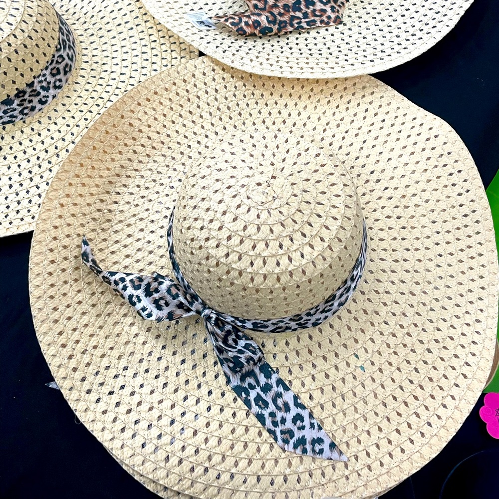Womens Big Straw Hat